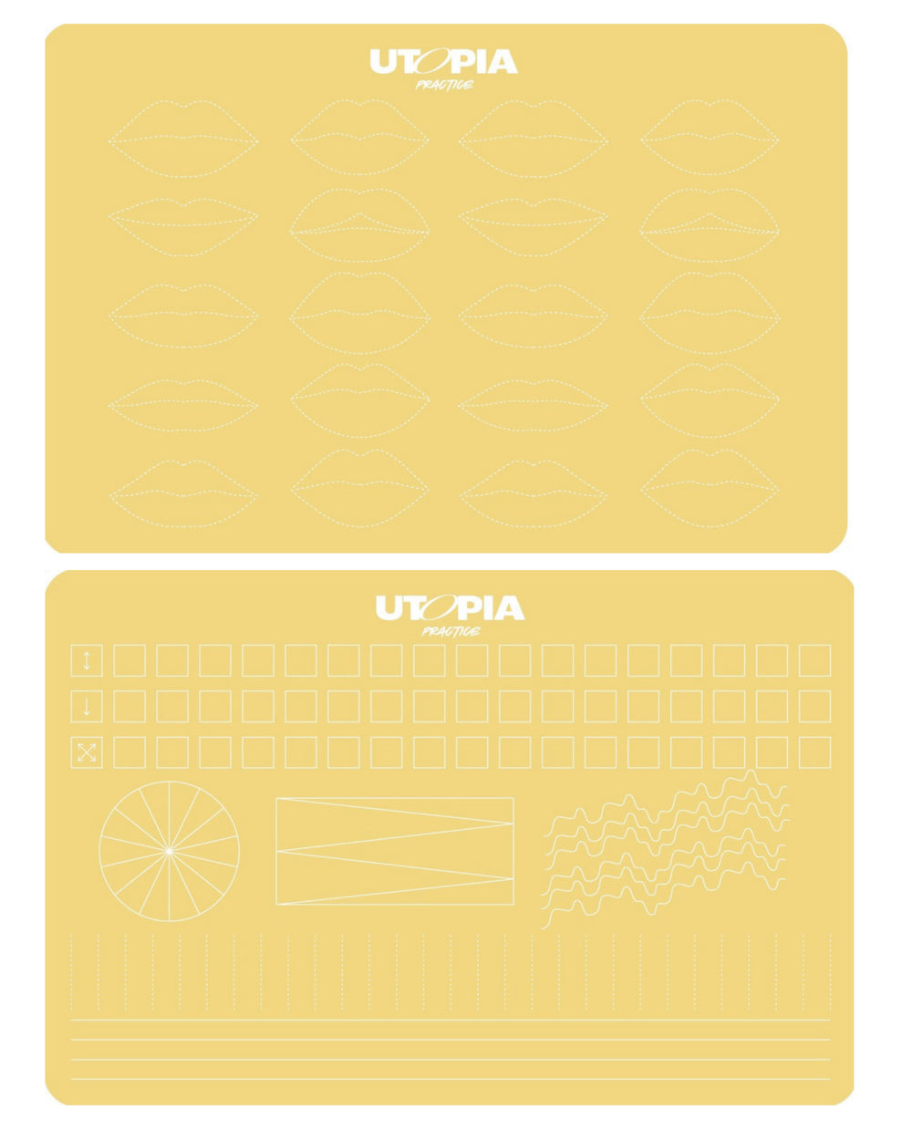 VORBESTELLUNG! Übungshaut A4 Lippen