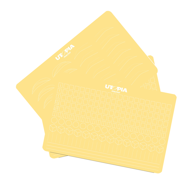 VORBESTELLUNG! 4er set Übungshaut A4 Augenbrauen