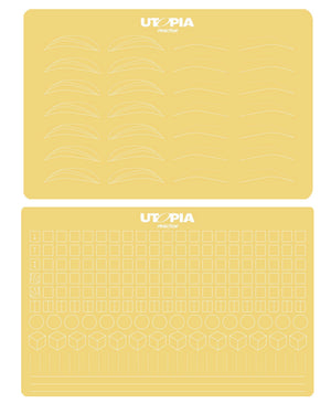 VORBESTELLUNG! Übungshaut A4 Augenbrauen