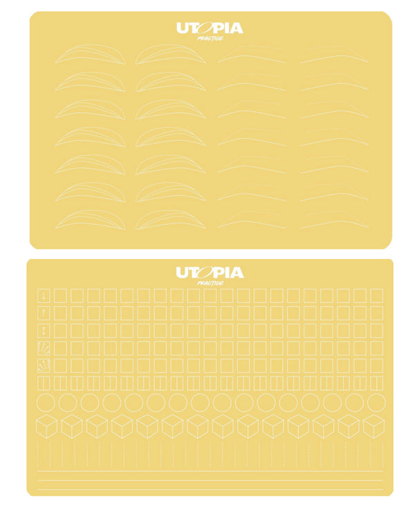 VORBESTELLUNG! Übungshaut A4 Augenbrauen